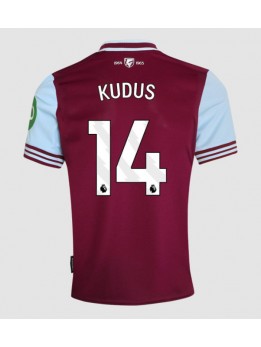 West Ham United Mohammed Kudus #14 Heimtrikot 2024-25 Kurzarm